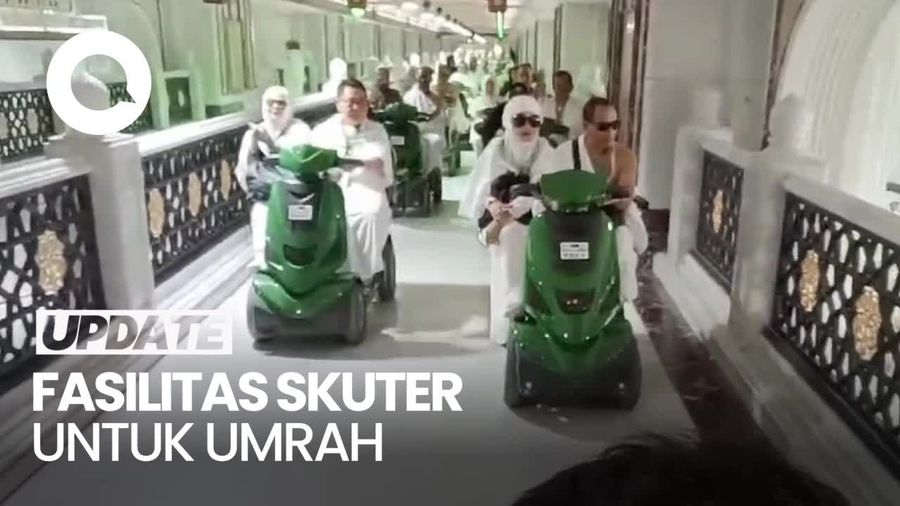 Umrah Gunakan Skuter, Pilih Kecepatan Kura-kura atau Kelinci