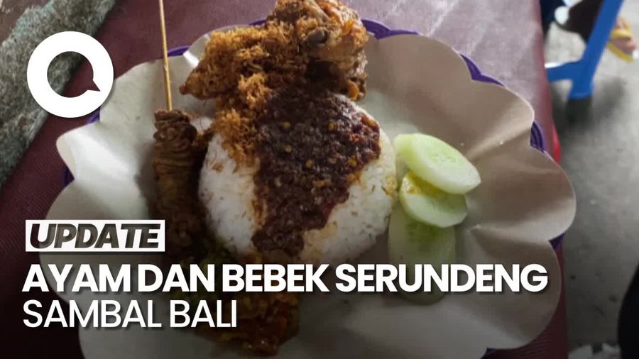 Perpaduan Ayam Serundeng dengan Sambal Bali, Seperti Apa Rasanya?
