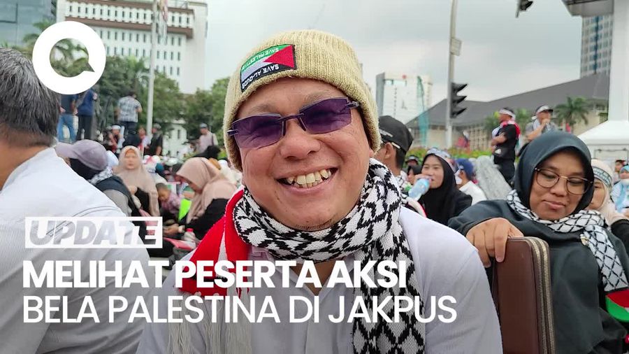 Cerita Warga Bandung ke Jakarta Demi Ikut Aksi Bela Palestina