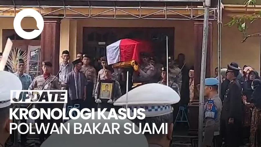 Polwan yang Bakar Suami Sempat Bawa Korban ke RS Lalu Minta Maaf