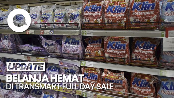 Belanja Lebih Hemat, Minyak-Detergen Diskon di Transmart Full Day Sale!