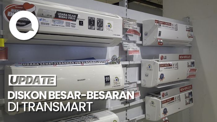 Beli AC 1/2 PK di Transmart Full Day Sale Diskon hingga Rp 1 Jutaan