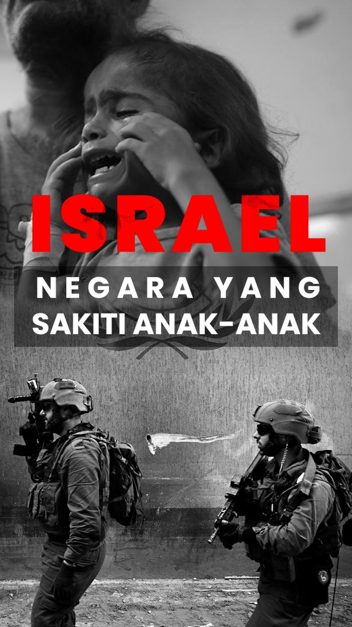  Daftar Hitam untuk Israel Sebab Menyakiti Anak-anak