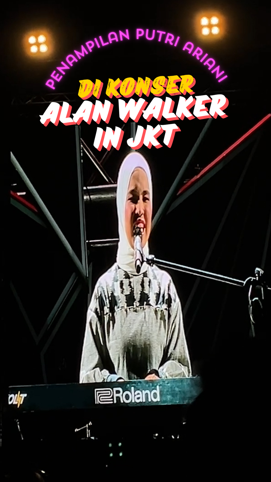 Putri Ariani Jadi Pembuka Konser Alan Walker di Phantom PIK 2 Jakarta