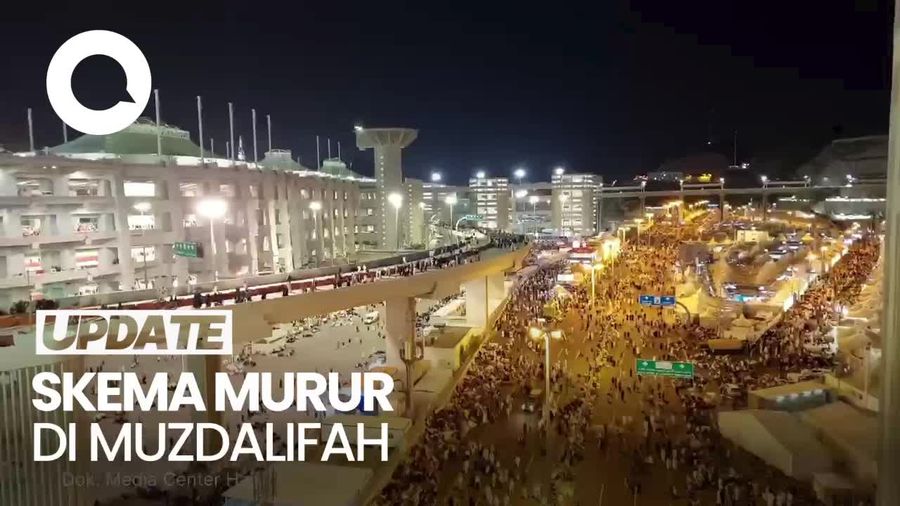 55 Ribu Jemaah Haji RI Bakal Mabit Tanpa Bermalam di Muzdalifah