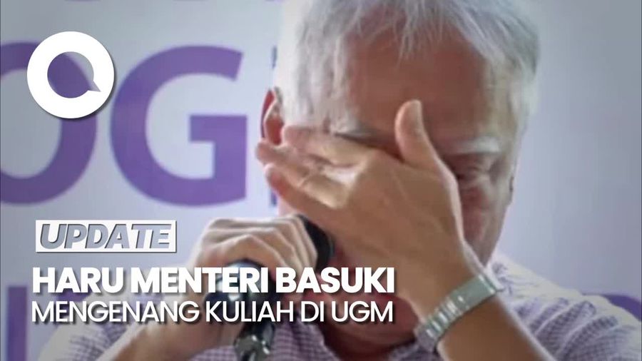 Menteri Basuki Menangis saat Resmikan Gedung Baru di UGM