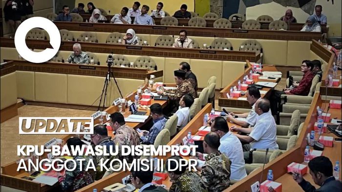 Anggota Komisi II Semprot KPU-Bawaslu di Rapat, Bahas soal Keseriusan