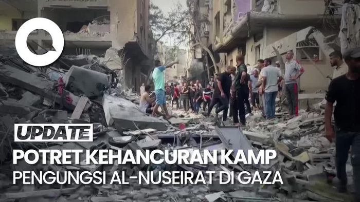 Kesaksian Warga saat Israel Serang Kamp Pengungsi Al-Nuseirat di Gaza