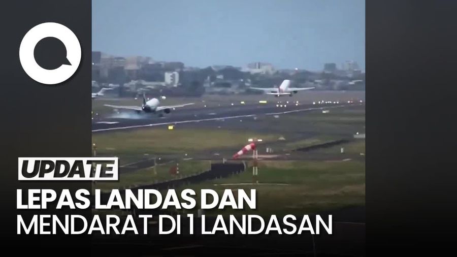 Momen Menegangkan 2 Pesawat di India Nyaris Tabrakan