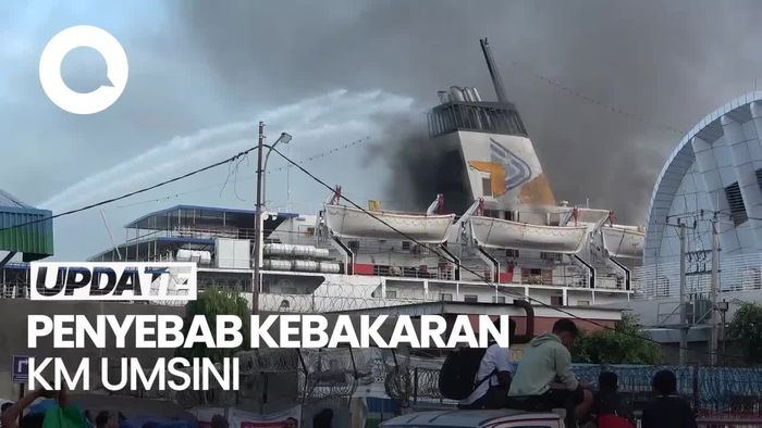 Terungkap Penyebab Terbakarnya KM Umsini di Makassar