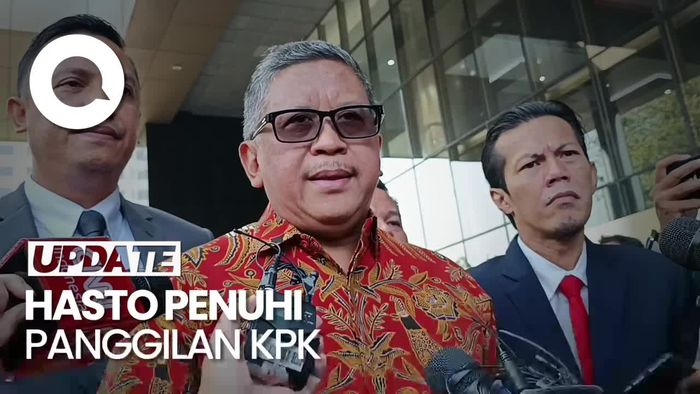 Hasto PDIP Tiba di KPK, Jadi Saksi Kasus Harun Masiku