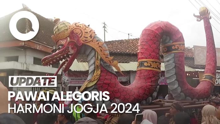 Sejarah Mataram Islam dalam Pawai Alegoris Harmoni Jogja 2024
