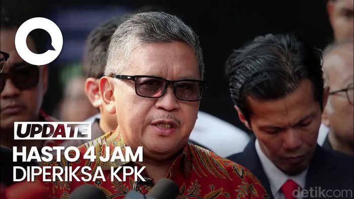 Hasto Diperiksa KPK: Belum Masuk Pokok Perkara Saja Sudah 4 Jam