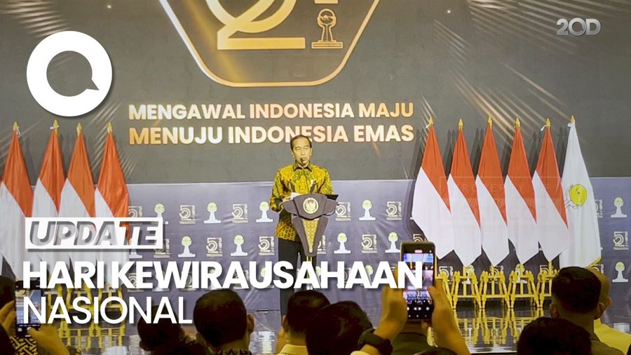 Kado Jokowi untuk Hipmi, Tetapkan 10 Juni Jadi Hari Kewirausahaan Nasional