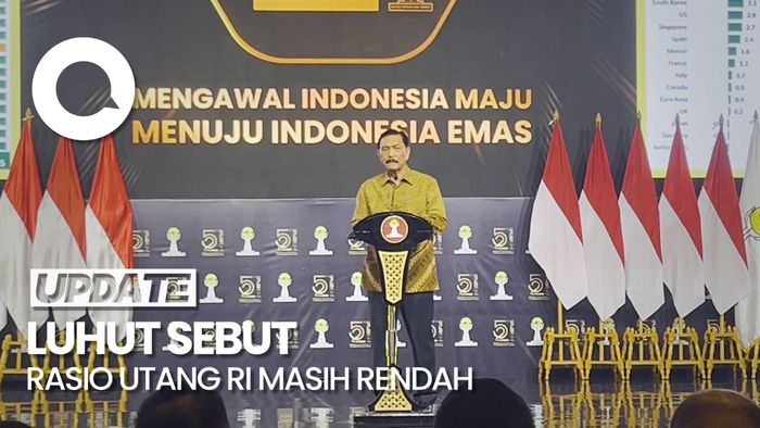 Luhut Sebut Rasio Utang RI Rendah, Pede Bisa Selesaikan IKN