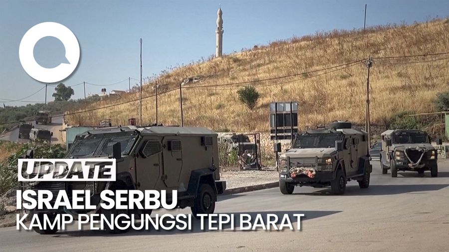 Tentara Israel Serbu Kamp Pengungsi Tepi Barat, 1 Remaja Tewas Ditembak