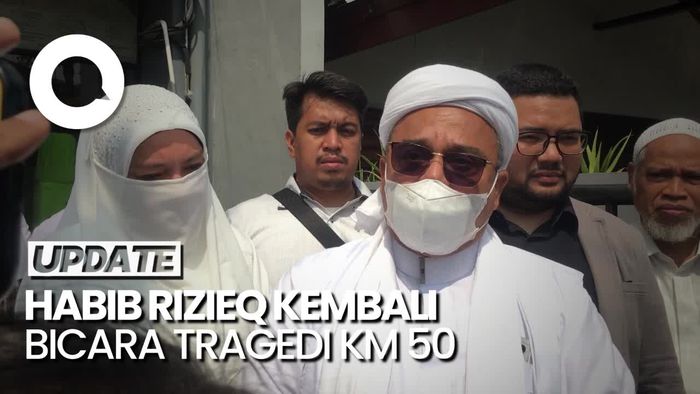 Habib Rizieq Ungkit Tragedi Km 50: Saya Akan Kejar Sampai Akhirat!