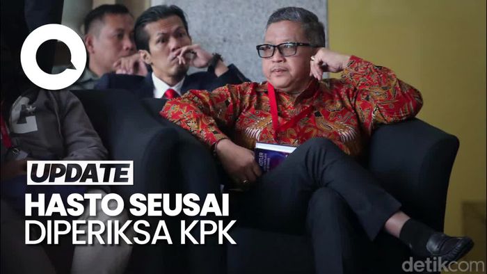 Hasto Seusai Diperiksa 4 Jam Oleh KPK: Saya Ditinggal Kedinginan