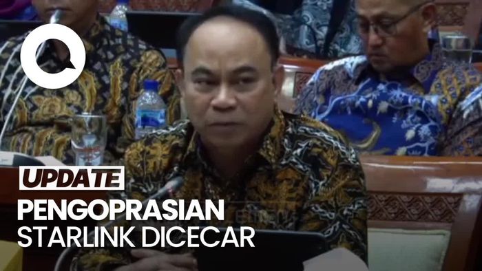 Jawaban Menkominfo Dicecar Anggota DPR soal Starlink