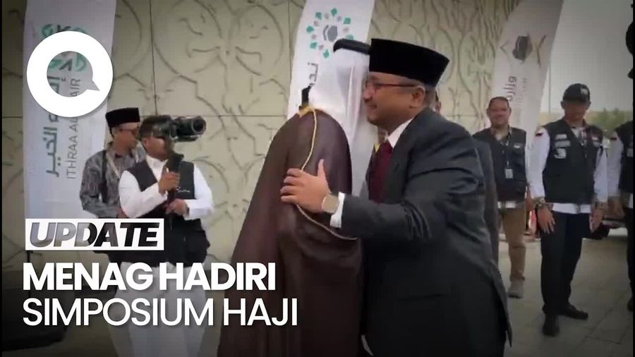 Momen Menag Yaqut Hadiri Simposium Haji di Makkah