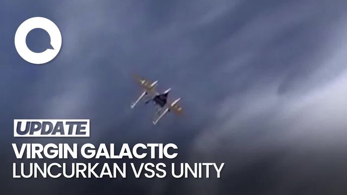 Detik-detik Penerbangan Pesawat Ruang Angkasa VSS Unity