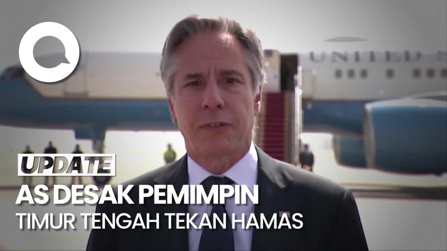 AS Desak Pemimpin Timur Tengah Tekan Hamas Setujui Gencatan Senjata 