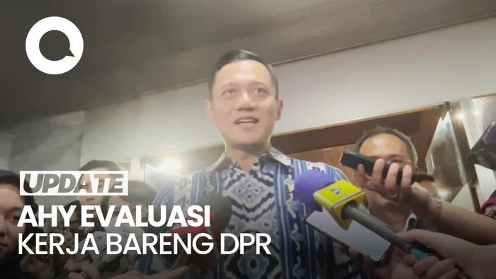 AHY Rapat Bareng Komisi II DPR, Bahas Evaluasi 100 Hari Kerja ATR/BPN
