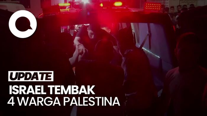 4 Warga Palestina di Tepi Barat Tewas dalam Sergapan Polisi Israel