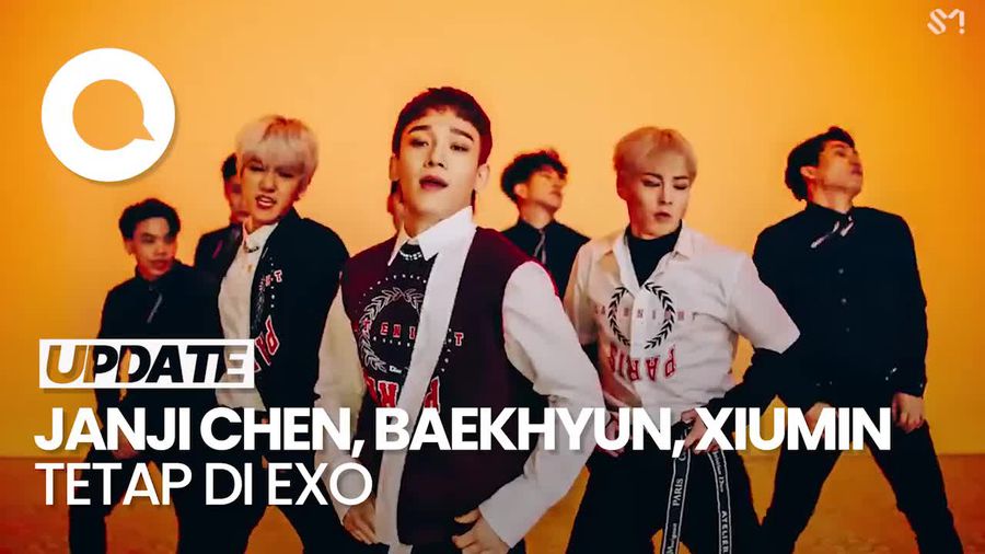 CHEN, BAEKHYUN, XIUMIN Tegaskan Tetap Ikut Aktivitas Grup Bareng EXO