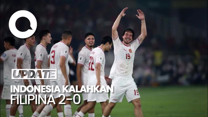 Gasak Filipina, Indonesia Lolos Babak Ketiga Kualifikasi Piala Dunia 2026