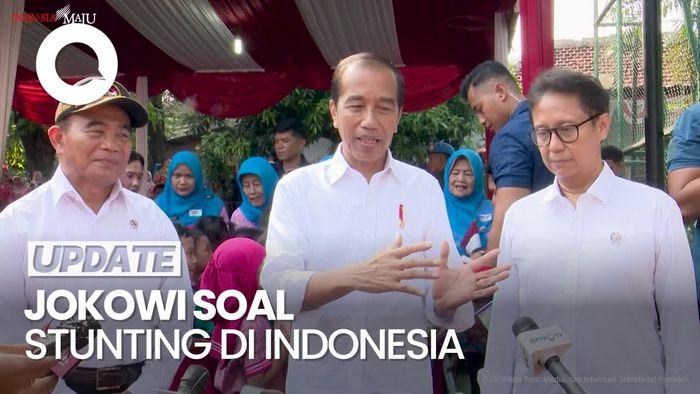 Kata Jokowi soal Penurunan Stunting di Indonesia Belum Capai Target