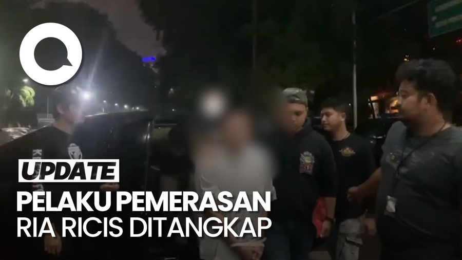  Detik-detik Penangkapan Pelaku Pemerasan Terhadap Ria Ricis