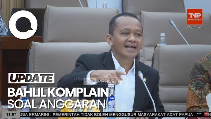Rapat di DPR, Bahlil Marah Anggaran Investasi Turun Tapi Target Naik