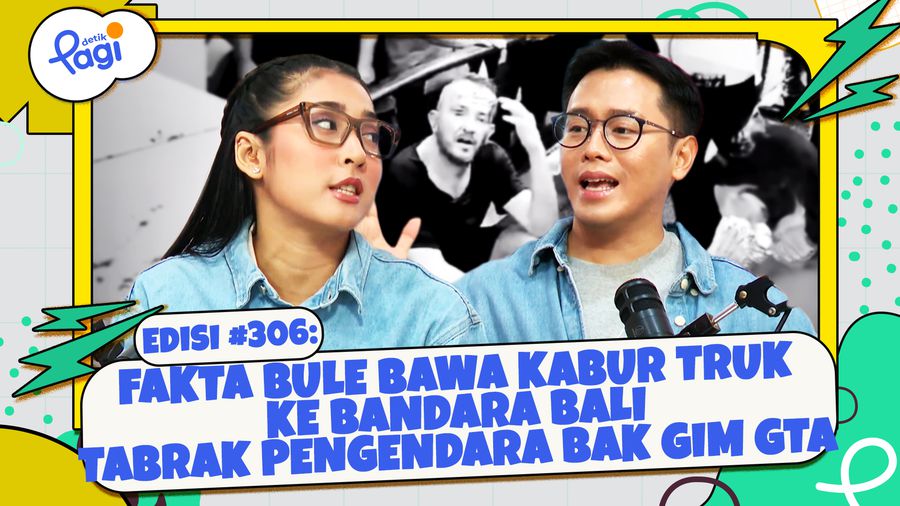 Fakta Bule Bawa Kabur Truk ke Bandara Bali Tabrak Pengendara Bak Gim GTA