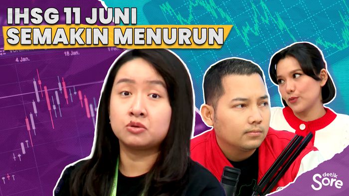IHSG 11 Juni Semakin Menurun