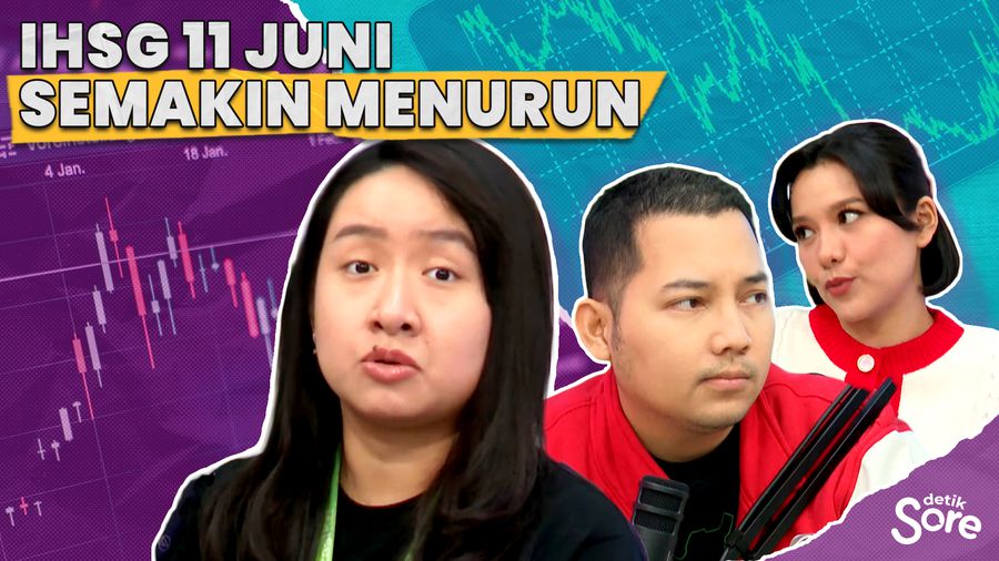 IHSG 11 Juni Semakin Menurun