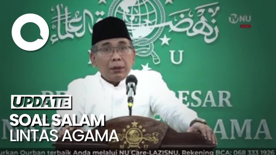 Respons Ketum PBNU Terkait Salam Lintas Agama