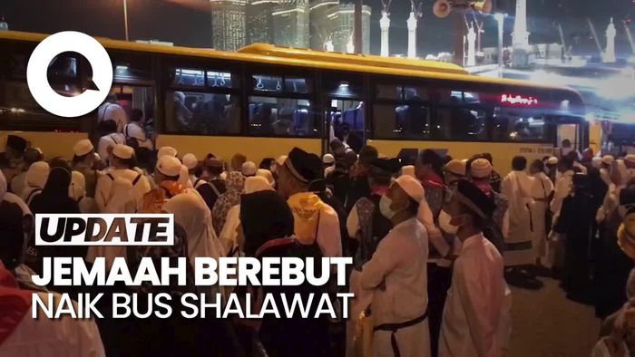 Hari Terakhir Operasional Bus Shalawat, Jemaah Membeludak di Syib Amir