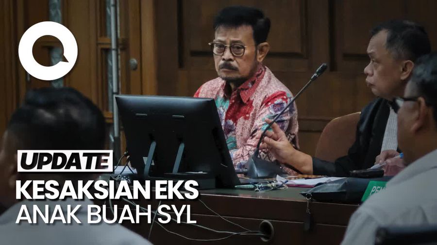 Klaim Anak Ada Pegawai Kementan Jahat hingga Suara SYL Bergetar di Sidang