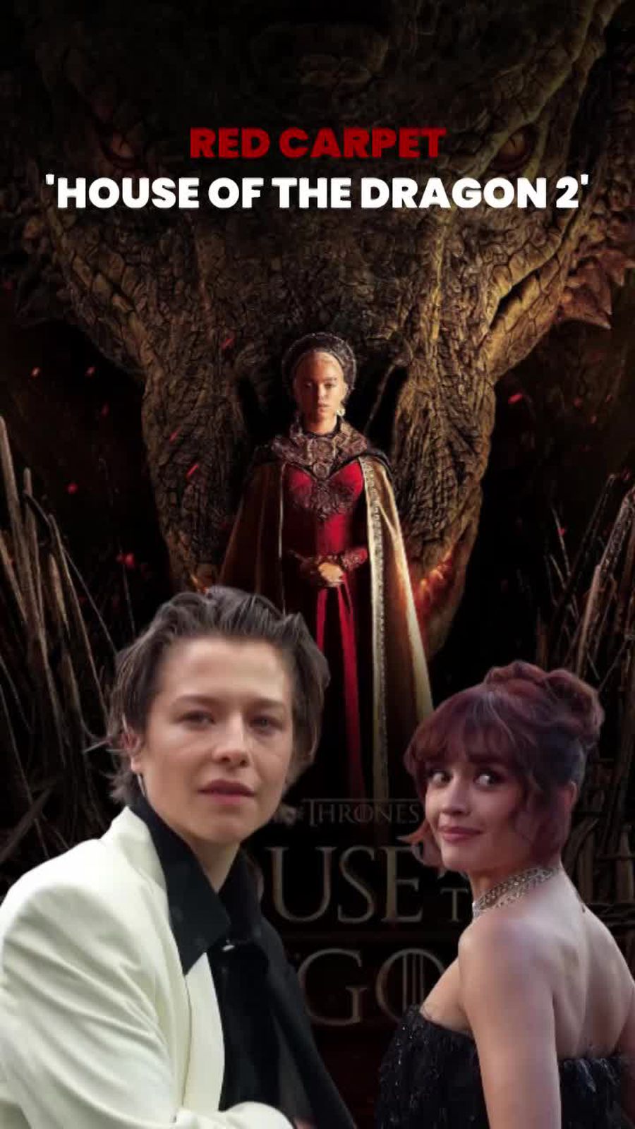 Gaya Para Bintang di Red Carpet Premiere House of The Dragon 2