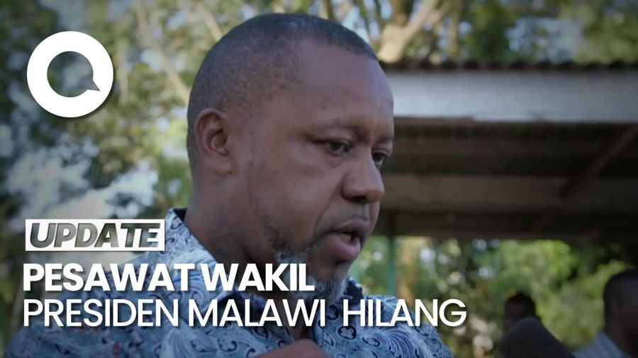 Pesawat Militer yang Membawa Wakil Presiden Malawi Hilang