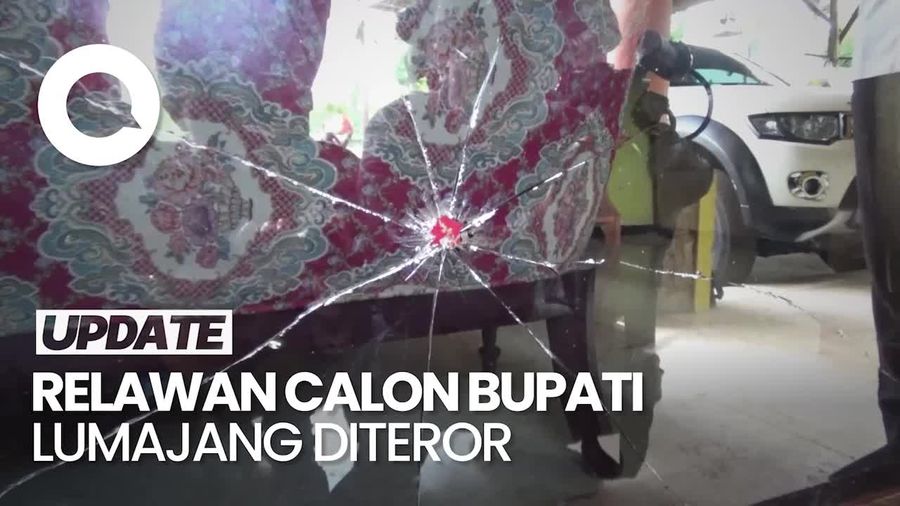 Rumah Ketua Relawan Calon Bupati Lumajang Diteror Tembakan