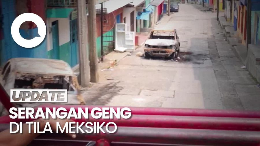 Geng Kriminal Bakar Rumah-Lepas Tembakan di Meksiko, 4.000 Warga Mengungsi