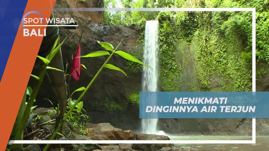 Merasakan Sensasi Dingin Air Terjun Tibumana Bali