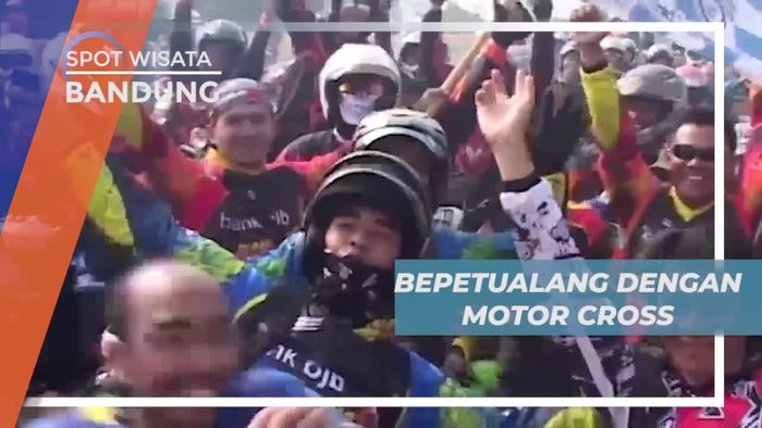 Adu Ketangkasan Berpetualang Dengan Motor Cross di Bandung