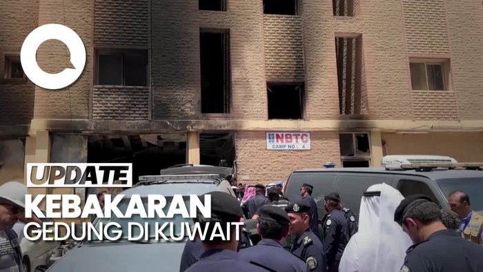 Kebakaran Gedung Bertingkat di Kuwait, 41 Orang Tewas