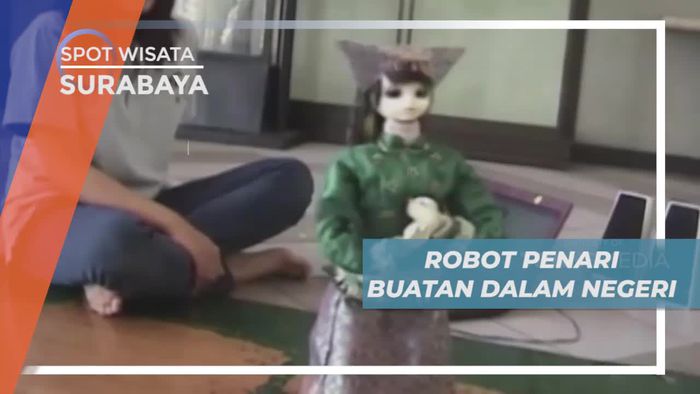Robot Penari Unik Kreasi Mahasiswa, Surabaya
