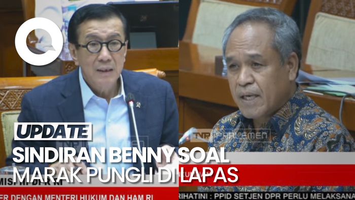 Benny ke Yasonna: Jadi Menkumham 10 Tahun, Tapi Tumbuh Subur Pungli di Lapas