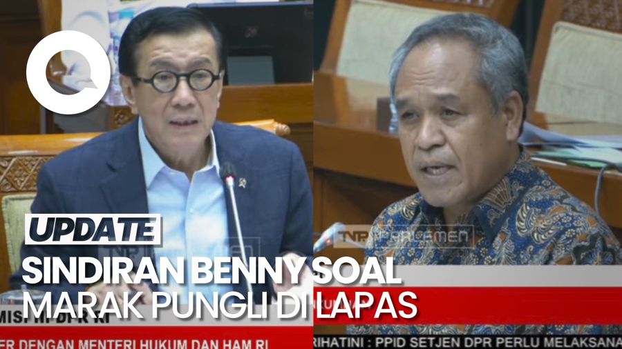 Benny ke Yasonna: Jadi Menkumham 10 Tahun, Tapi Tumbuh Subur Pungli di Lapas