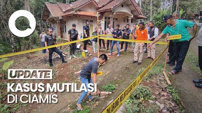 Rekonstruksi Kasus Suami Mutilasi Istri di Ciamis, 54 Adegan Diperagakan